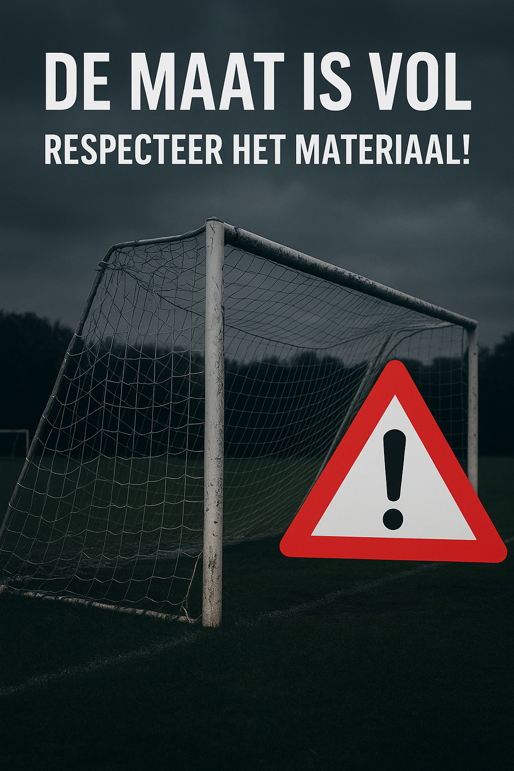 Het is nu genoeg geweest!